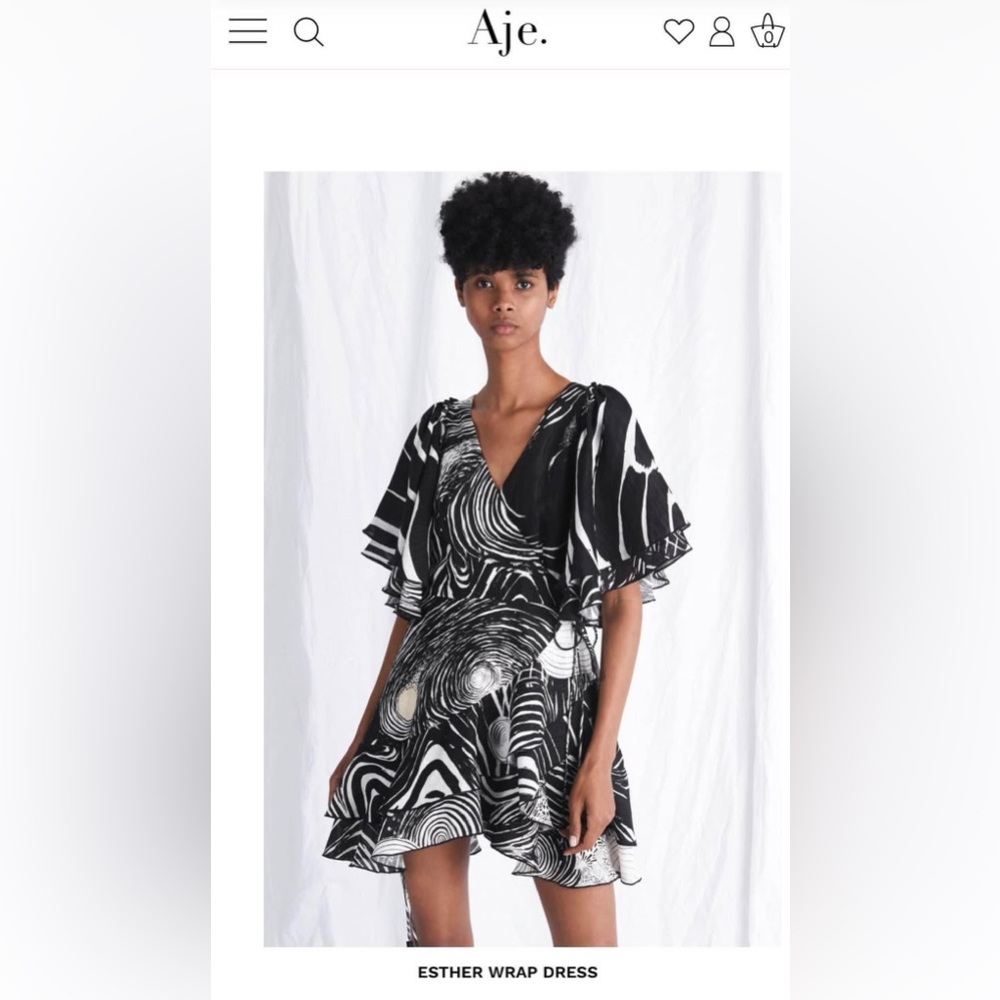 Aje Wrap Dress